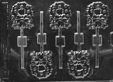 Wreath Lollipop Chocolate Mould